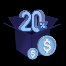 20% 存款奖金